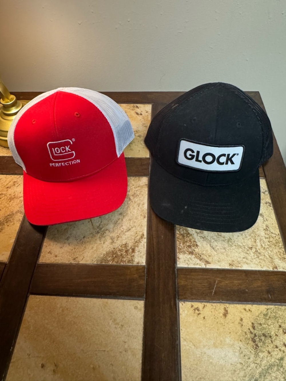 GLOCK Black Logo Trucker Hat